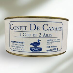 Confit de canard - 1 cou et 2 ailes