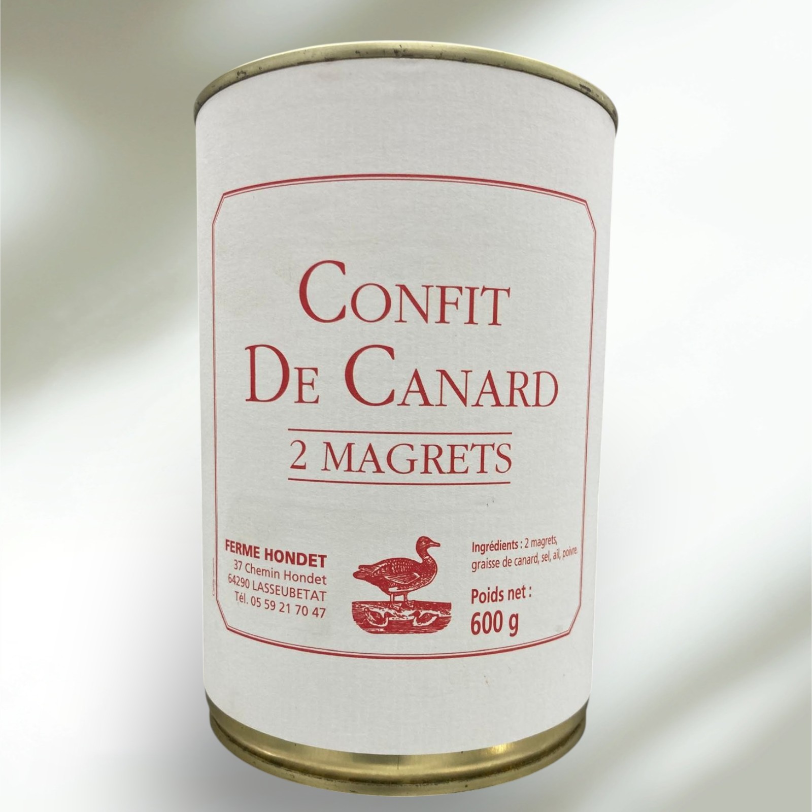 Confit de canard - 2 magrets
