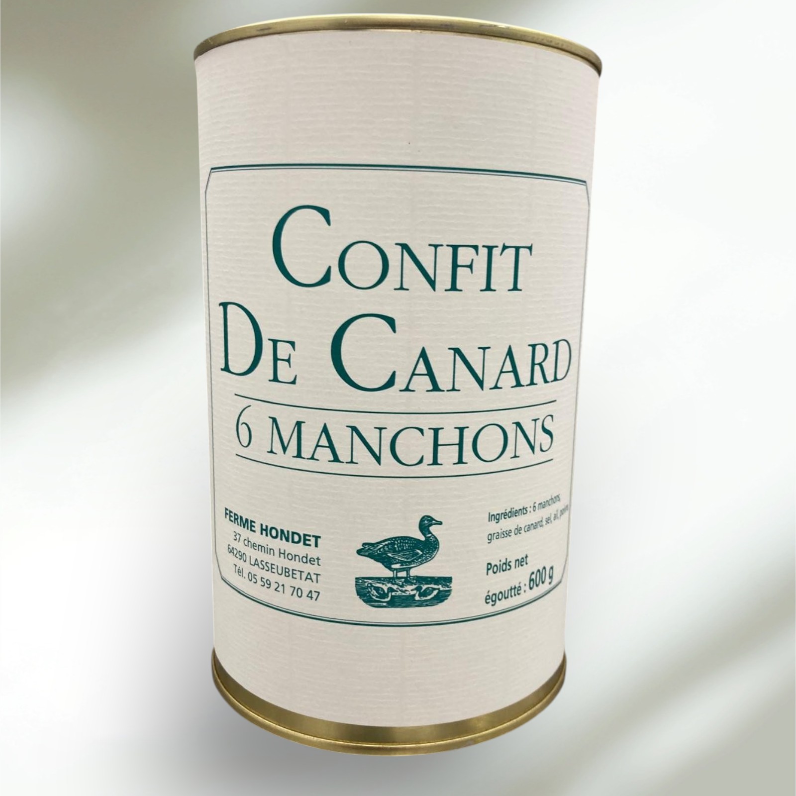 Confit de canard - 6 manchons