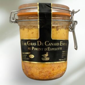 Foie gras entier au piment d’Espelette - 450g