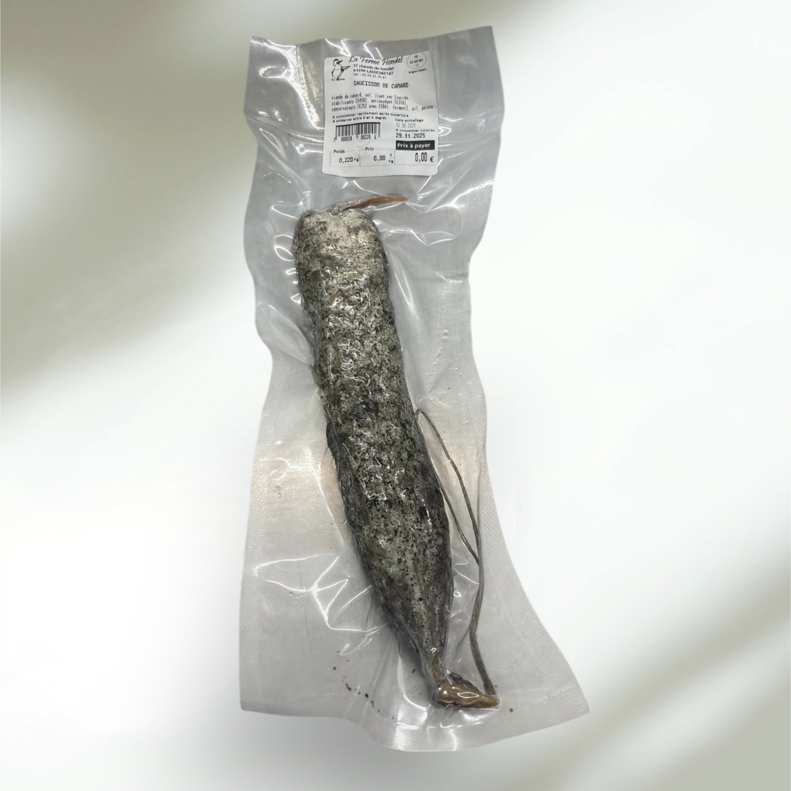 Saucisson de canard