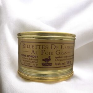 Rillettes de canard au foie gras